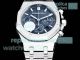 AAA replica HBF Audemars Piguet Royal Oak Swiss 7750 Chronograph Blue Dial 50th Anniversary Watch (3)_th.jpg